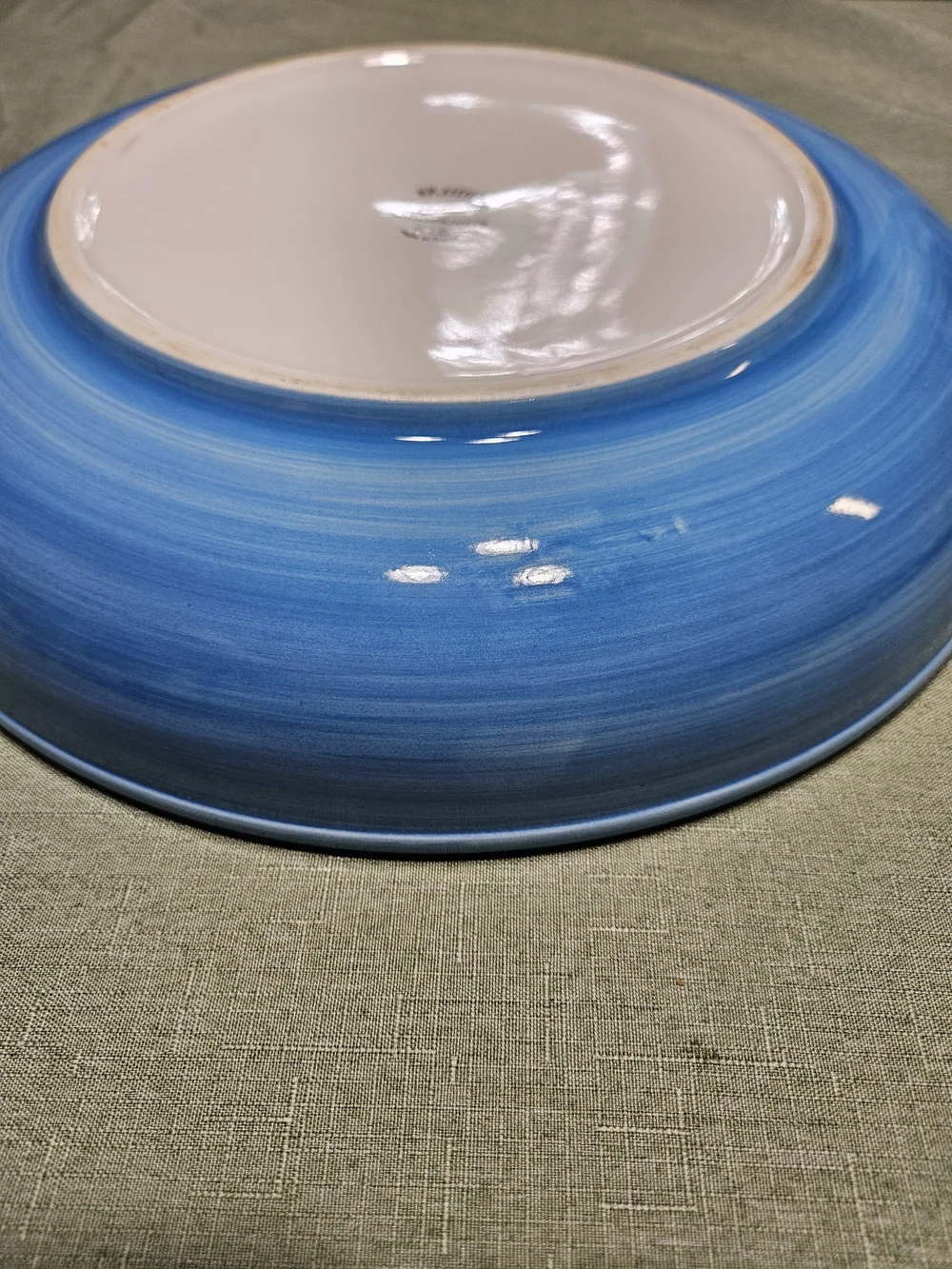 Large Sea Life Ceramic Pasta Serving Bowl